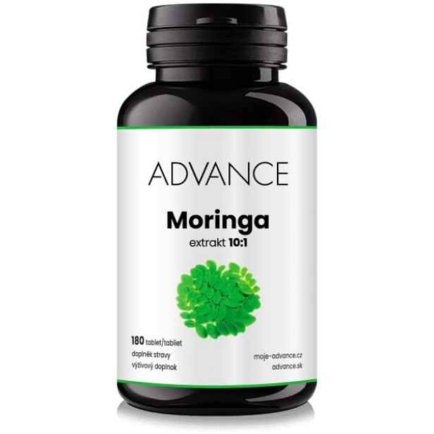 ADVANCE NUTRACEUTICS MORINGA 180 TABLET - EXTRAKT 10:1 Doplněk stravy