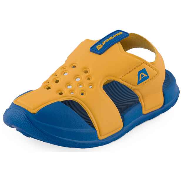 Dětské letní sandály ALPINE PRO BREDO banana