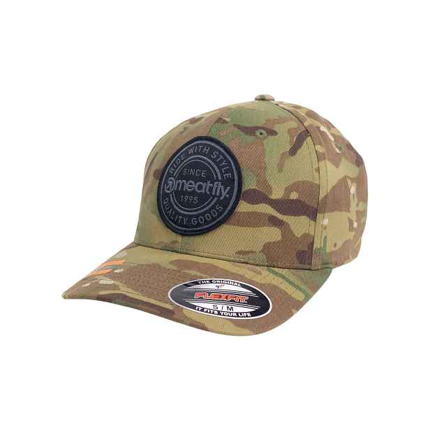 Meatfly kšiltovka Raptor Flexfit Multicam | Maskáč