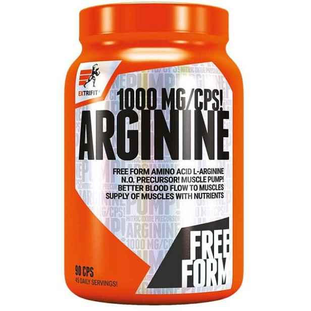 EXTRIFIT ARGININE 1000 MG 90 CPS Aminokyseliny