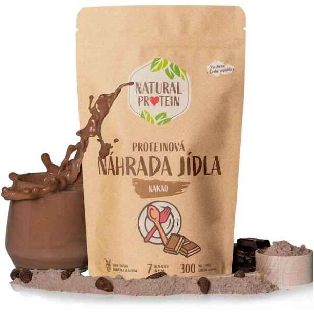 NATURAL PROTEIN NÁHRADA JÍDLA KAKAO 350 G Doplněk stravy , G