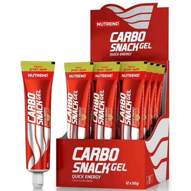 Nutrend CARBOSNACK 50 G JABLKO Energetický gel , G