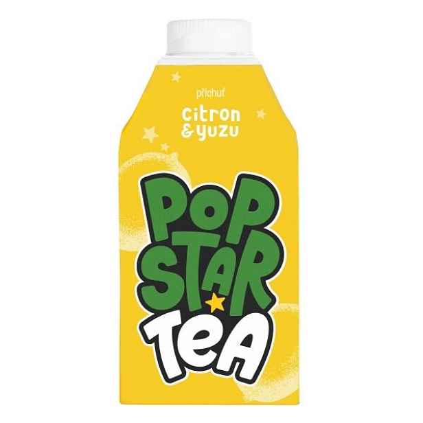 POPSTAR TEA CITRON & YUZU 0,5L Ledový čaj