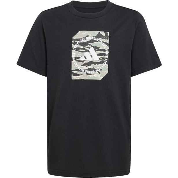 adidas B CAMO BOX Dětské tričko