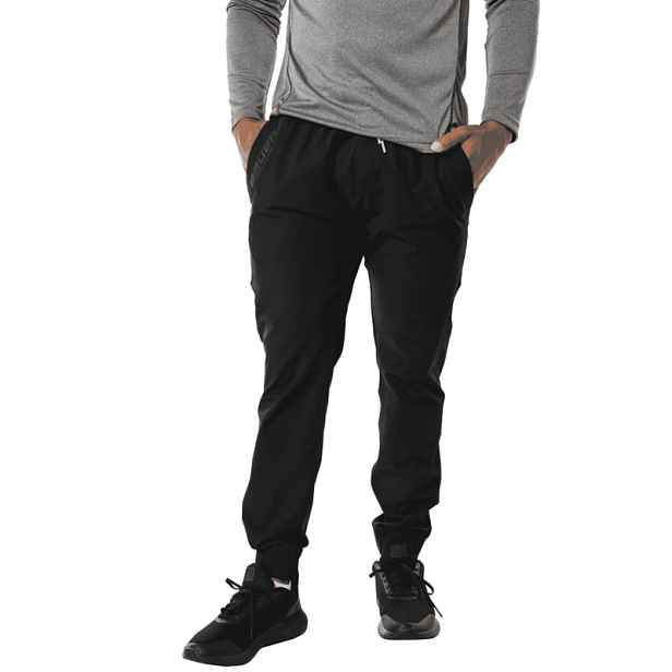 Kalhoty Team Woven Jogger Sr Blk