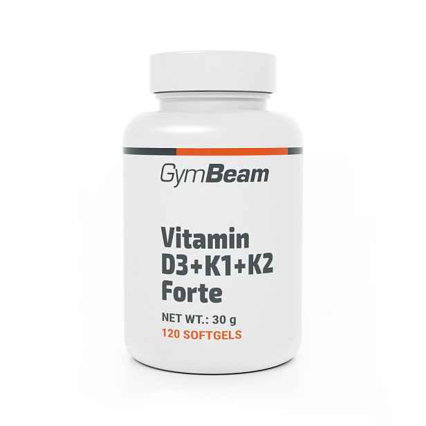 GymBeam Vitamin D3+K1+K2 Forte