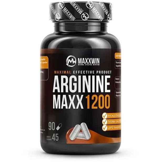 MAXXWIN ARGININE MAXX 1200 90 KAPSLÍ Aminokyselinový doplněk