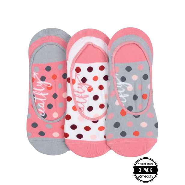 Meatfly ponožky Low Socks Triple Pack | Velikost One Size