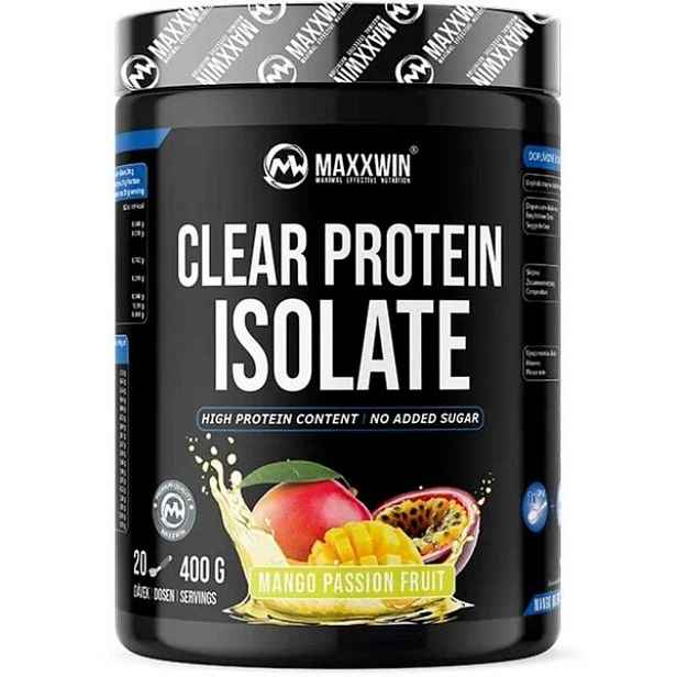 MAXXWIN CLEAR PROTEIN ISOLATE MANGO + MARACUJA 400 G Syrovátkový izolát , G