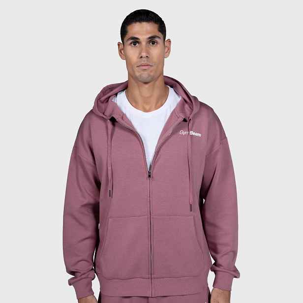 GymBeam Mikina se zipem Relay Haze