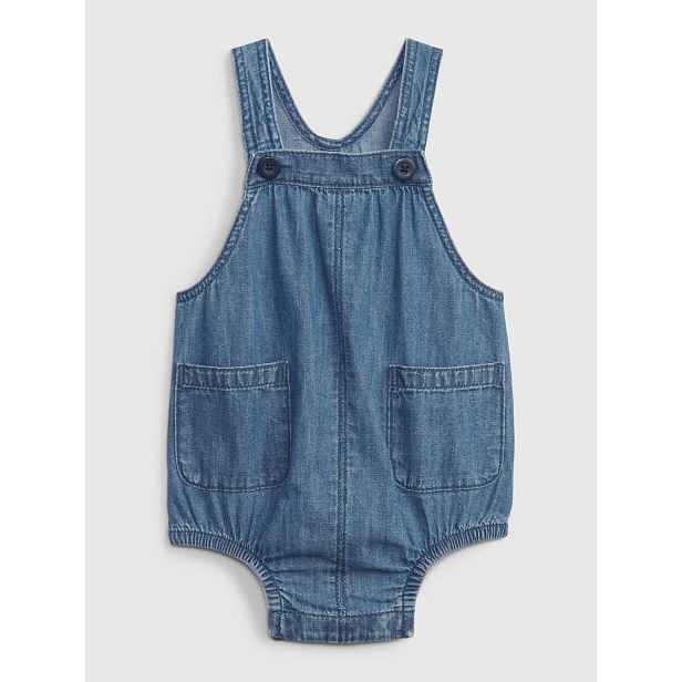 GAP Baby džínový overal Washwell - Holky