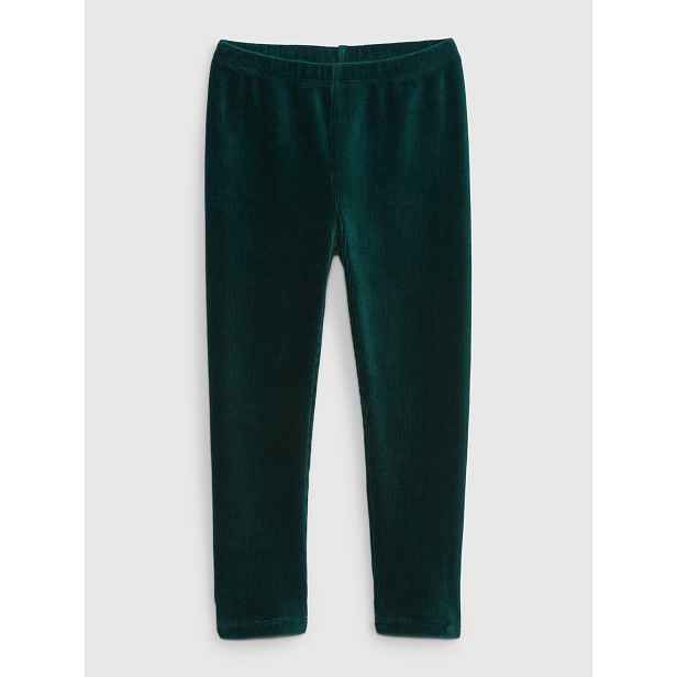 GAP Dětské velurové legíny - Holky