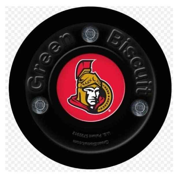 Biscuit OTTAWA SENATORS NHL Puk