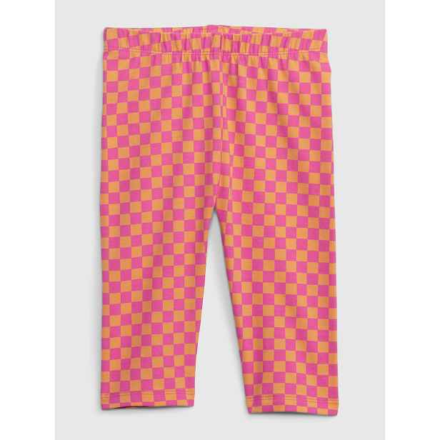 GAP Dětské legíny organic šachy - Holky