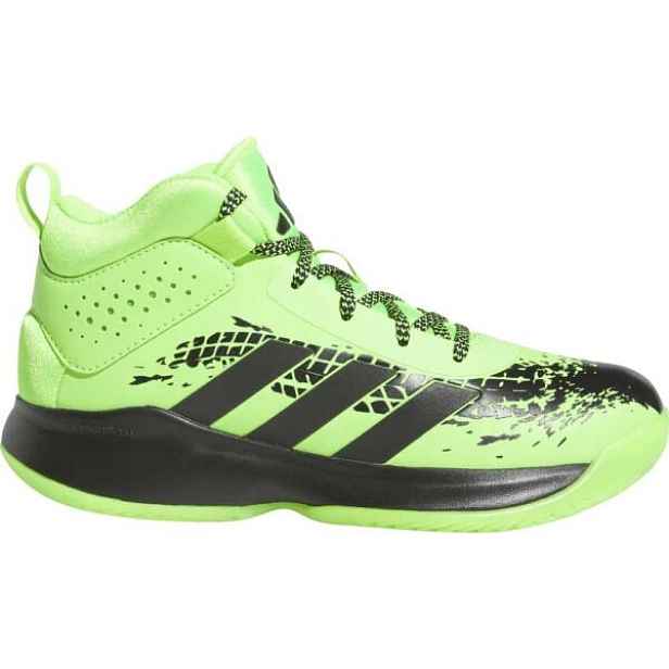 adidas CROSS EM UP 5 K WIDE Chlapecká basketbalová obuv , 2/3