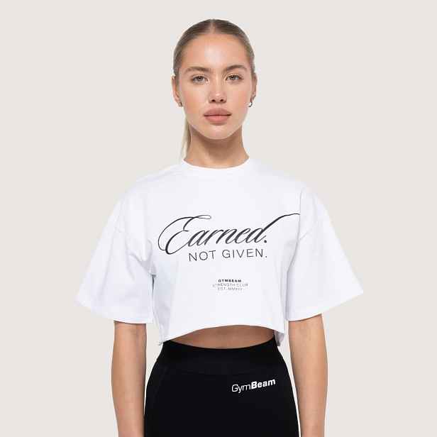 GymBeam Women‘s Earned Cropped T-shirt
