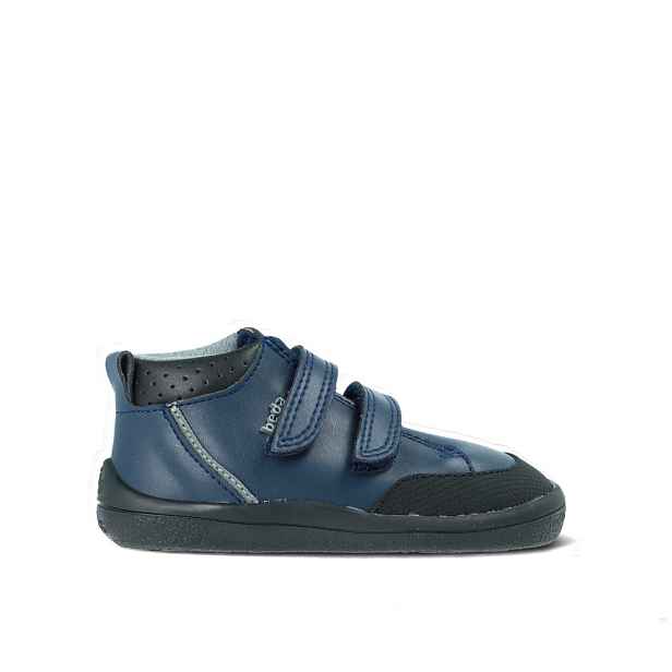 Dětské Barefoot celoroční boty Beda BFN 170060/W /NL/OK námořnické - 23