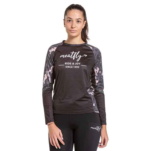 Meatfly dámský bike dres Leah Storm Camo | Maskáč