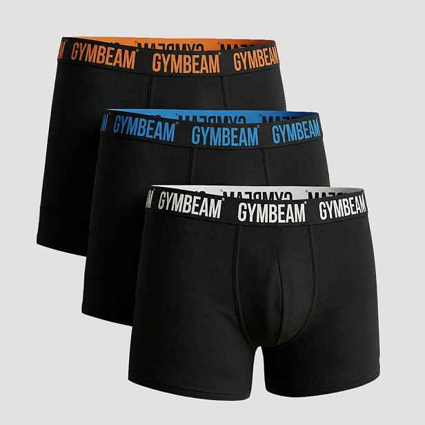 GymBeam Pánské boxerky FIT 3Pack