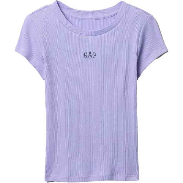 GAP FRENCH RIBBED LOGO Dívčí tričko