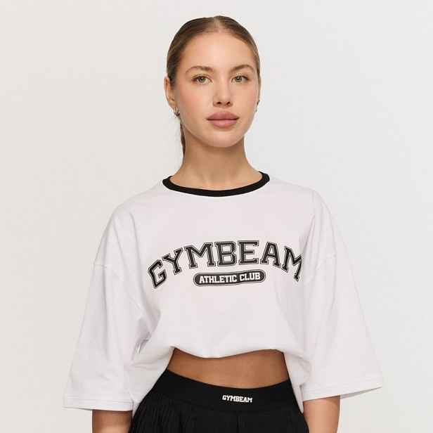 GymBeam Dámské Varsity Oversized Tričko
