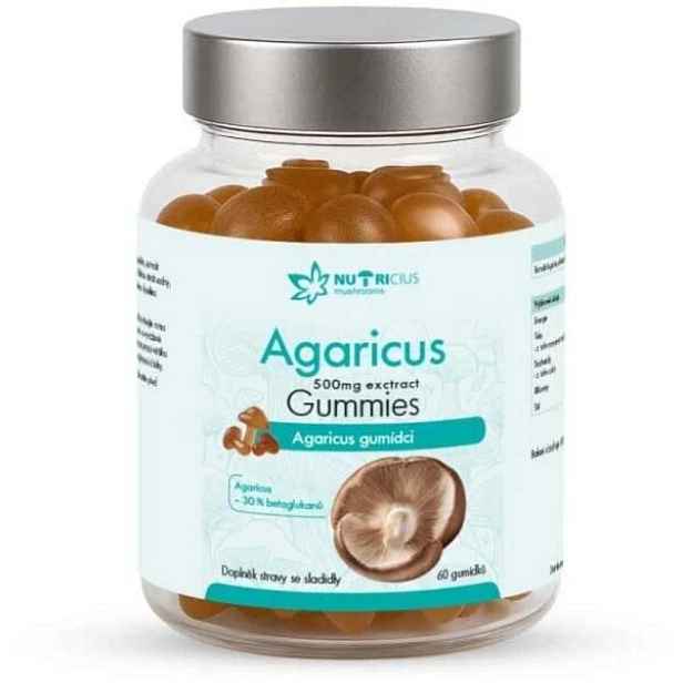 NUTRICIUS AGARICUS GUMMIES Gumídci, dummy