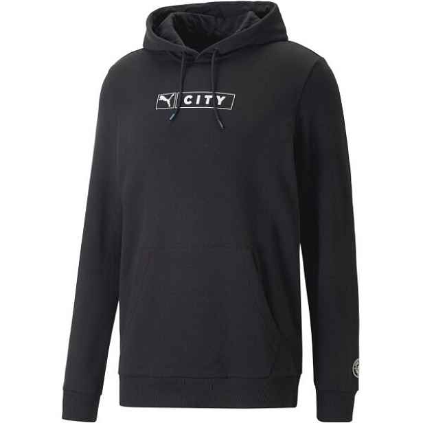 Puma MANCHESTER FOOTBALLLEGACY HOODIE Pánská mikina