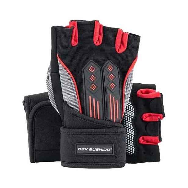 BUSHIDO DBX DBX-115 Protiskluzové fitness rukavice , velikost UNI