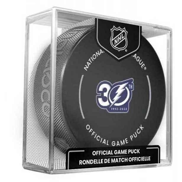 INGLASCO TAMPA BAY LIGHTNING GAME ANNIVERSARY Fanouškovský hokejový puk