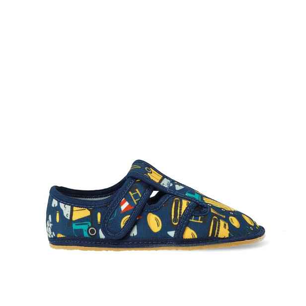 Dětské Barefoot Přezůvky RAYVE SLIPPERS lorries - 25