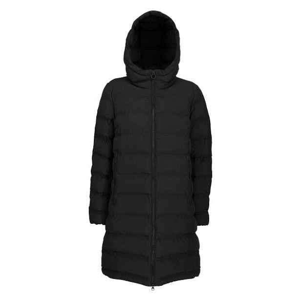 Geox W SPHERICA LONG PARK - WEAVED Dámská parka