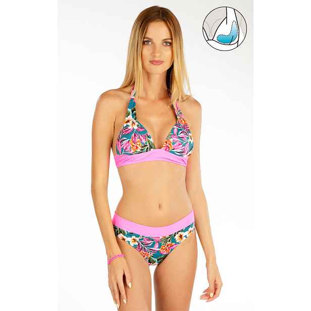 Plavková podprsenka s košíčky push-up 6g166 litex