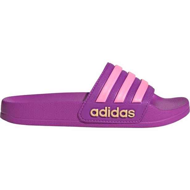 adidas ADILETTE SHOWER K Dětské pantofle , 2/3