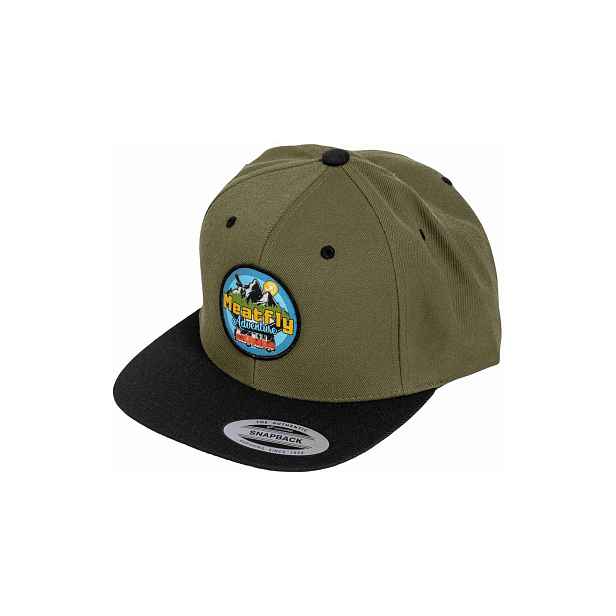 Meatfly kšiltovka Flanker Snapback Adventure Olive | Velikost One Size