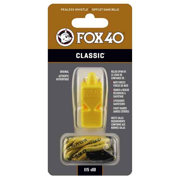 Píšťalka FOX40 CLASSIC YEL