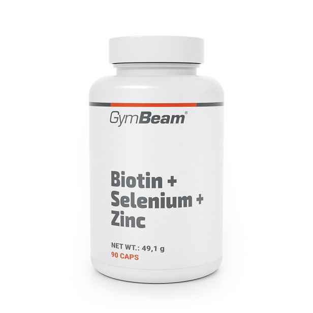 GymBeam Biotin + Selen + Zinek