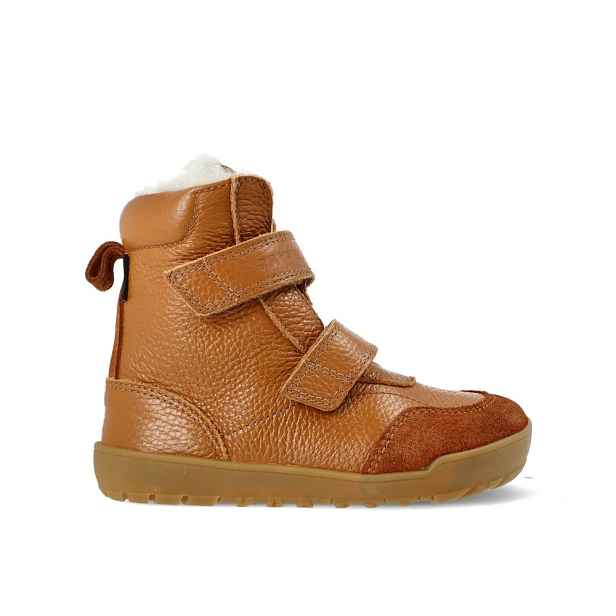 Dětské Barefoot zimní zateplené boty RAYVE LAHTI koňakové - 24