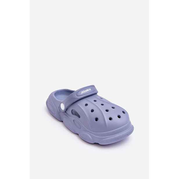 Boto Dětské pěnové pantofle Crocs Modre Cloudy