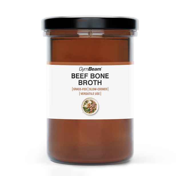 GymBeam Hovězí kostní vývar Grass-Fed