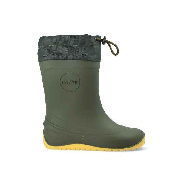 Dětské Barefoot Holínky RAYVE MONSOON COVER army - 22