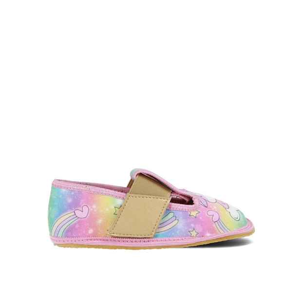 Dětské Barefoot Přezůvky RAYVE SLIPPERS ELASTIC Unicorn - 25