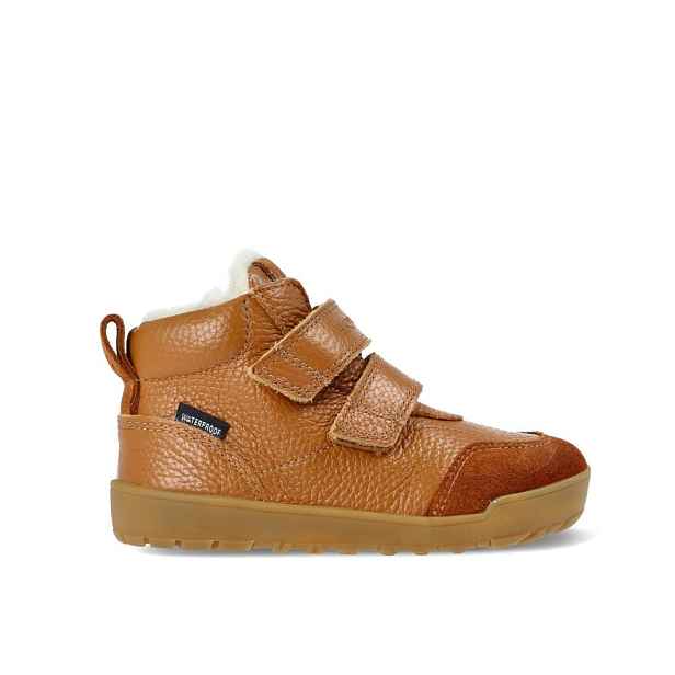Dětské Barefoot zimní zateplené boty RAYVE TALINN 3.0 koňakové - 23