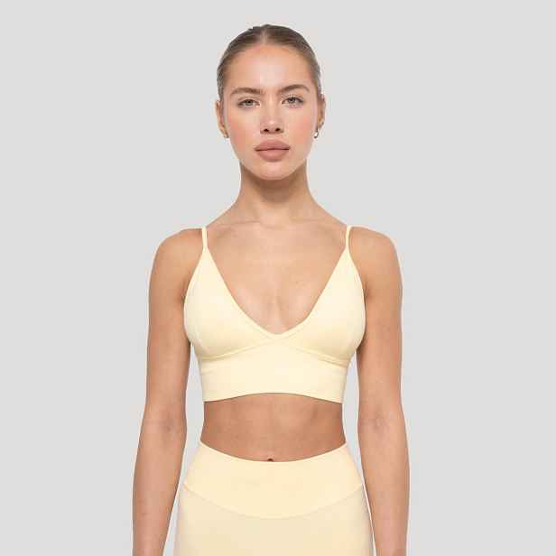 GymBeam Sportovní podprsenka Luma Butter