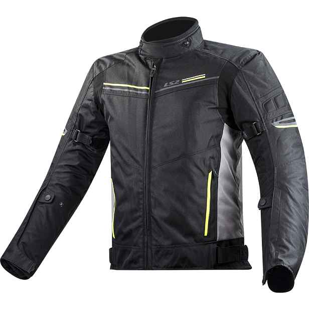 Pánská moto bunda LS2 Shadow Man Titan černo