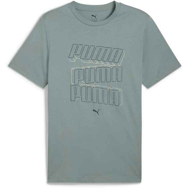 Puma ESSENTIALS LOGO LAB HOG TEE Pánské triko