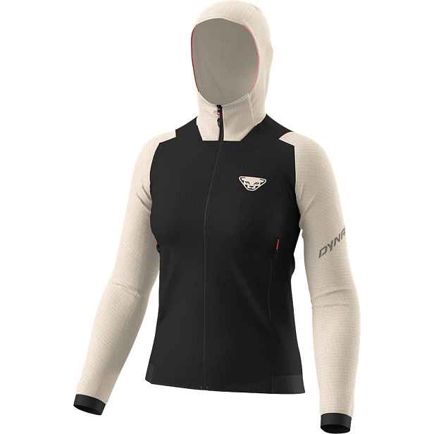 Mikina Dynafit Blacklight Thermal Hooded W overcast Barva: / krémová, Velikost: