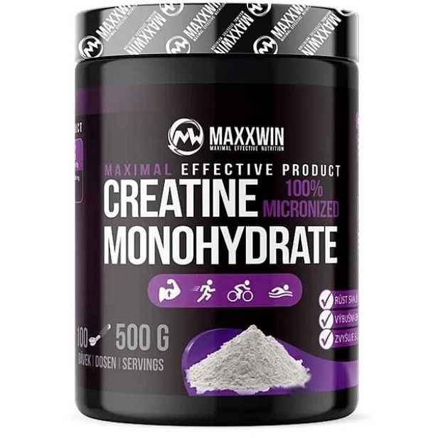 MAXXWIN 100% CREATINE MONOHYDRATE 500 G Kreatinový prášek , G