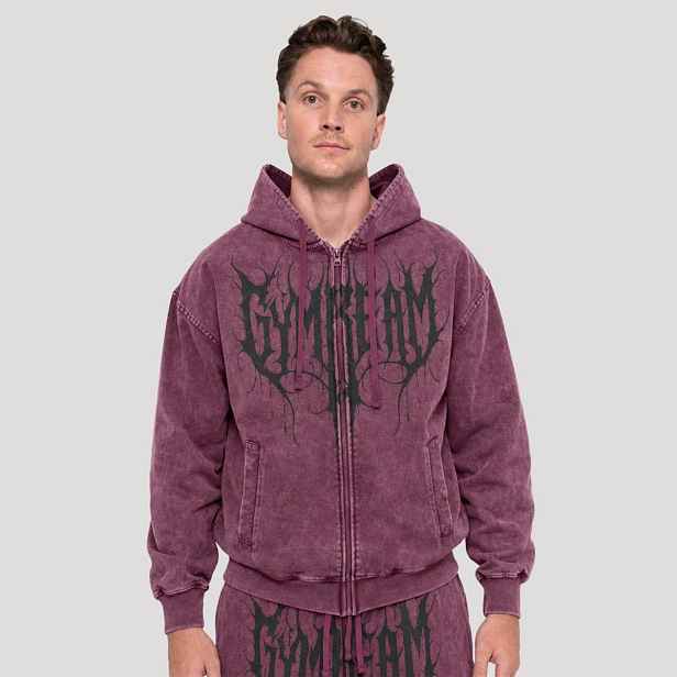 GymBeam Mikina Abyss Raisin