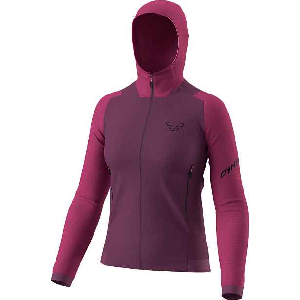 Mikina Dynafit Blacklight Thermal Hooded W magenta Barva: , Velikost: