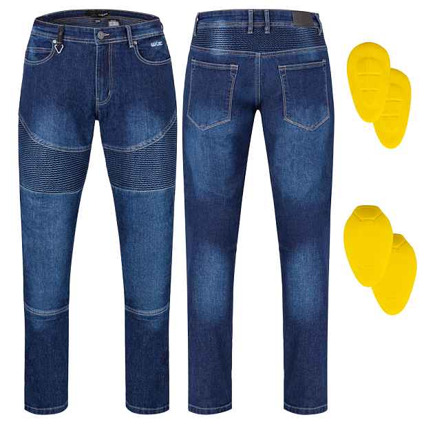 Pánské moto jeansy W-TEC Burban 30/34